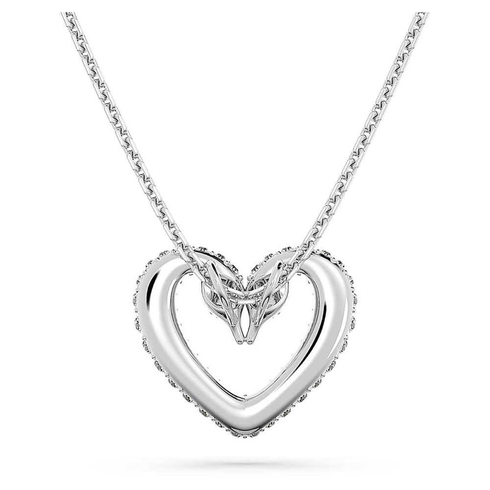 Swarovski “Sublima” White Heart Pendant Necklace - Picture 13 of 14